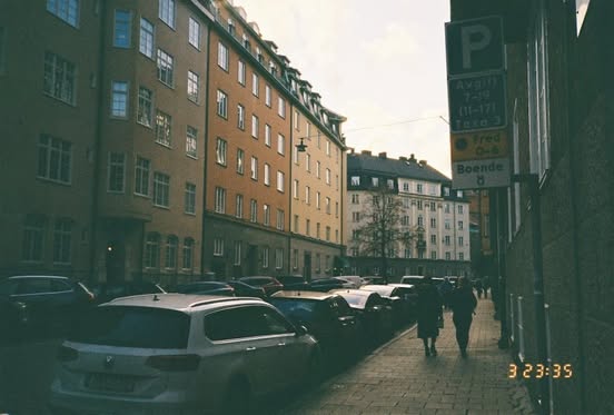 A photo of Stockholm streets